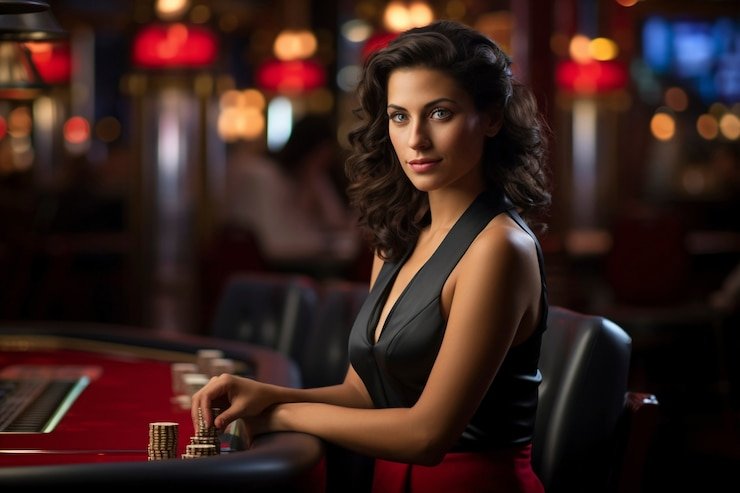chika4d mobile app interface showing live casino tables and sportsbook menu